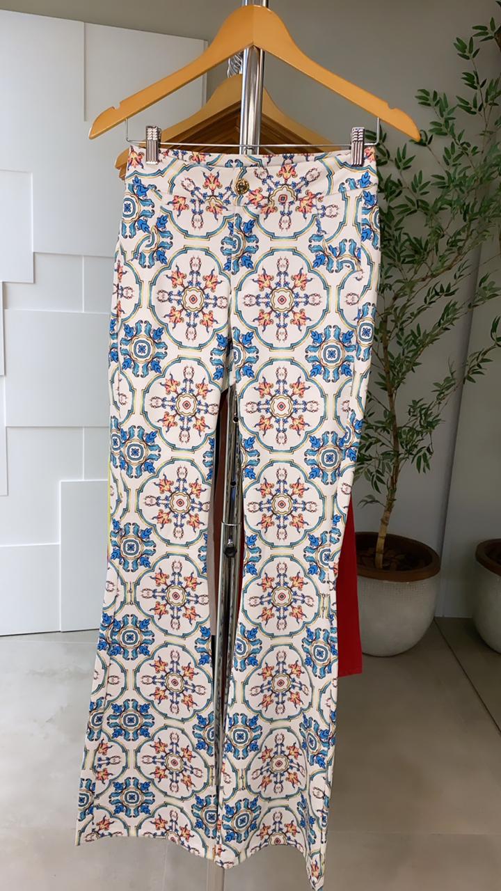 CALÇA ESTAMPADA LOVE TILE BANABANA