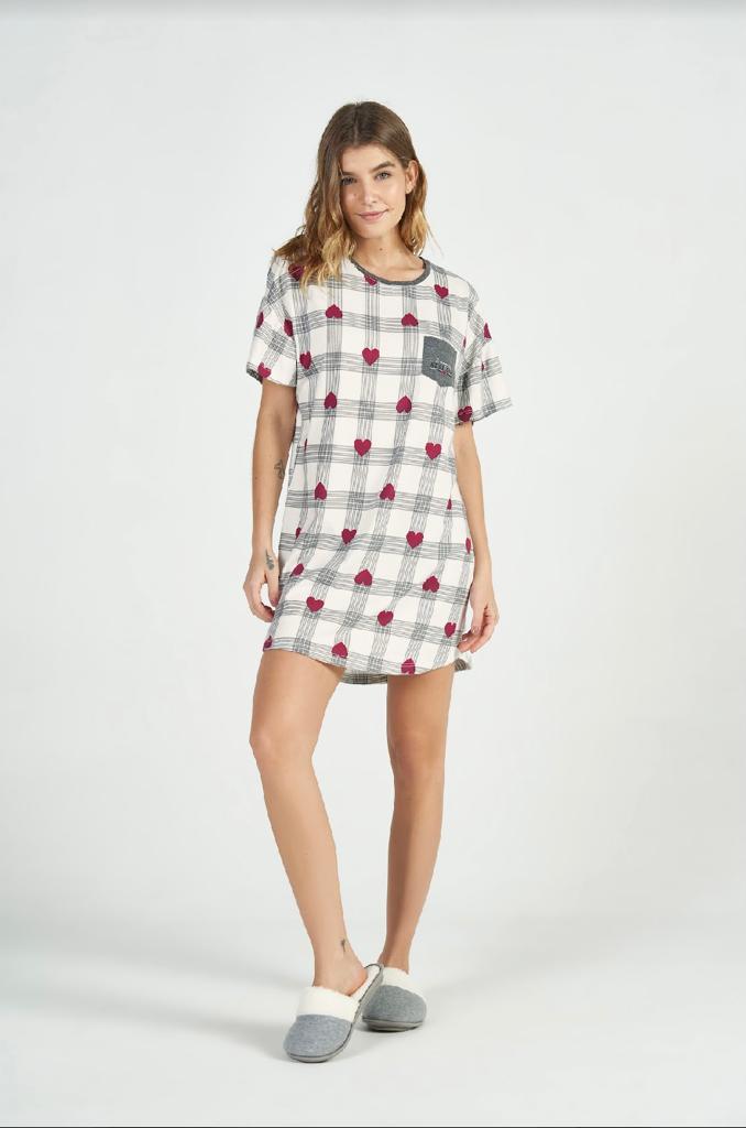 Camisola manga curta