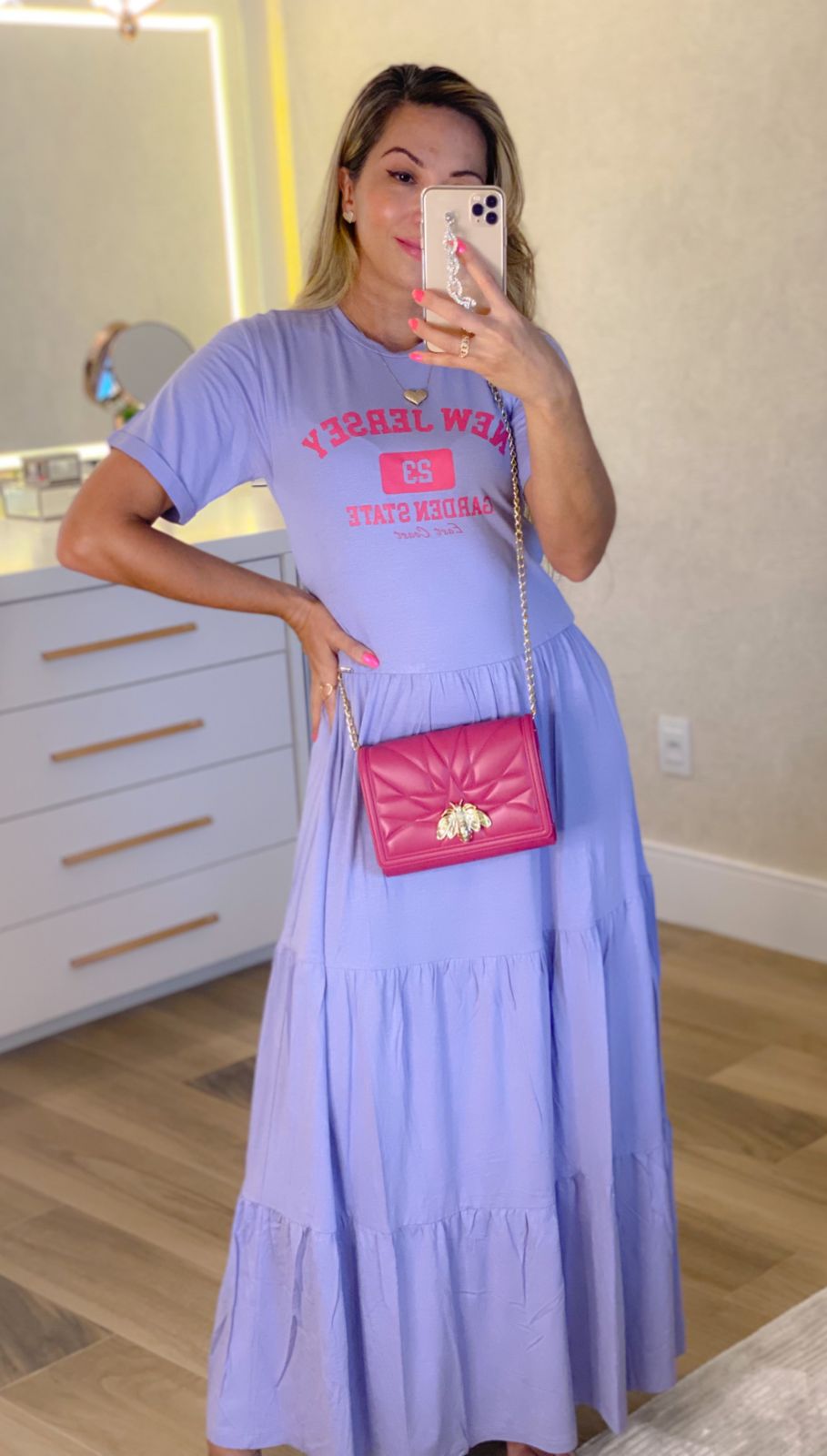 Vestido Lilas Fashion