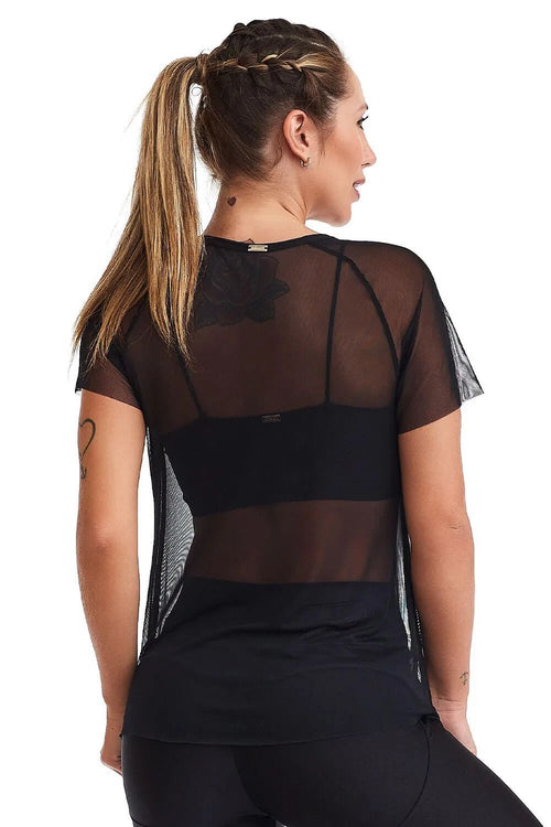 Blusa Fitness Radiant azul